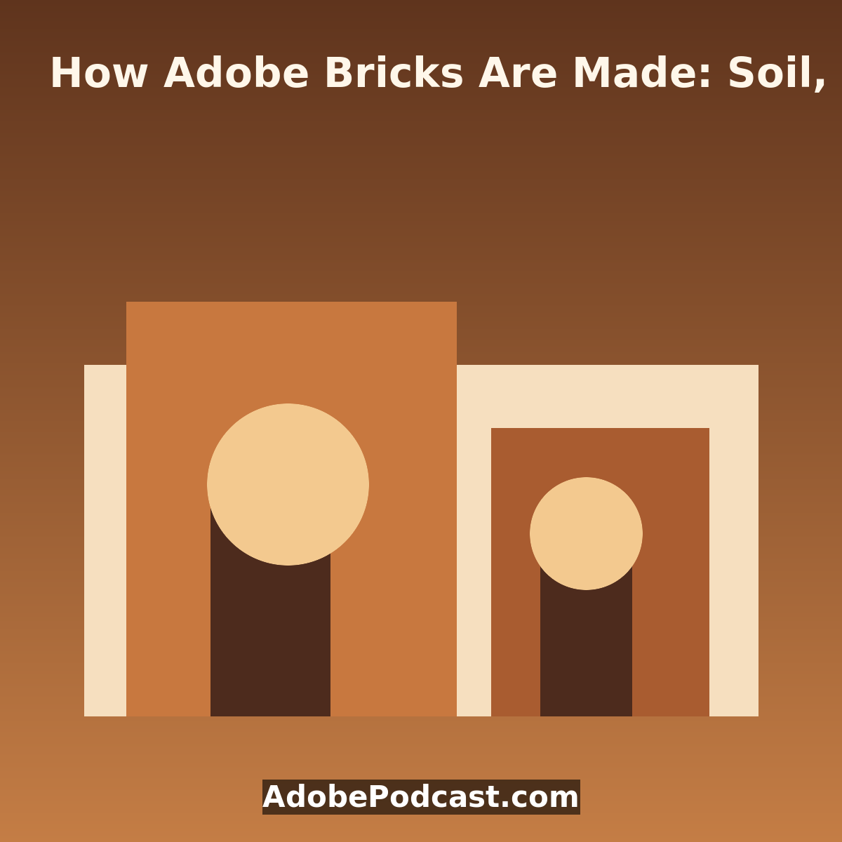 How Adobe Bricks Are Made: Soil, Straw, Water and Sun | AdobePodcast.com How Adobe Bricks Are Made: Soil, Straw, Water and Sun featured image by AdobePodcast.com